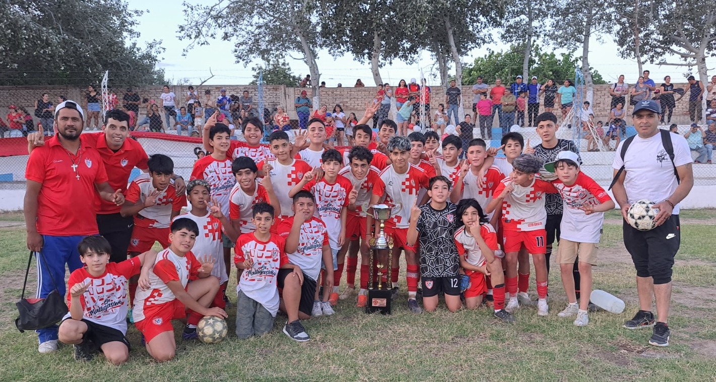 FÚTBOL DE INFERIORES: LOS ANDES EN QUINTA, Y UNIÓN EN SÉPTIMA DIVISIÓN SE CORONARON CAMPEONES DE LA LIGA