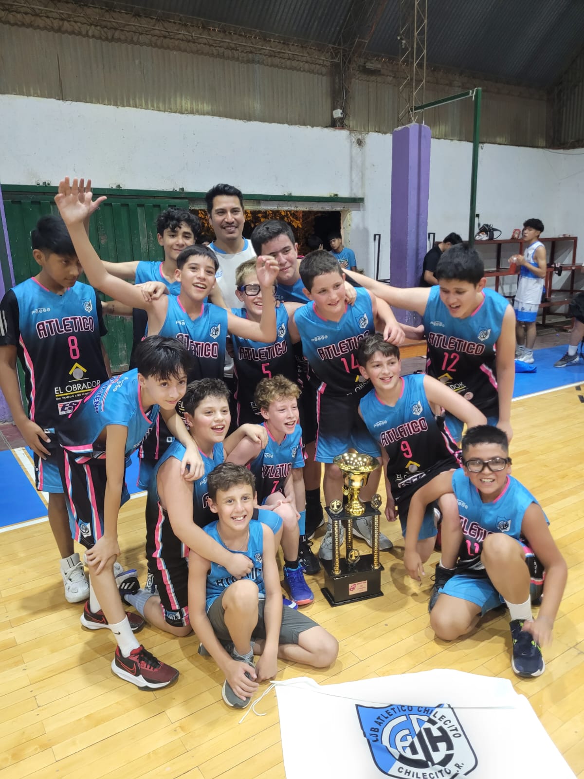 BÁSQUET DE INFERIORES: ATLÉTICO CHILECITO SE CORONÓ EN LAS DIVISIONES U13 Y U.17