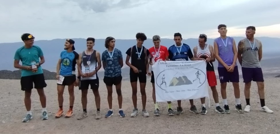 ATLÉTISMO 2024: MATÍAS PÁEZ, GANADOR DEL “ASCENSO VERTICAL” EN FAMATINA