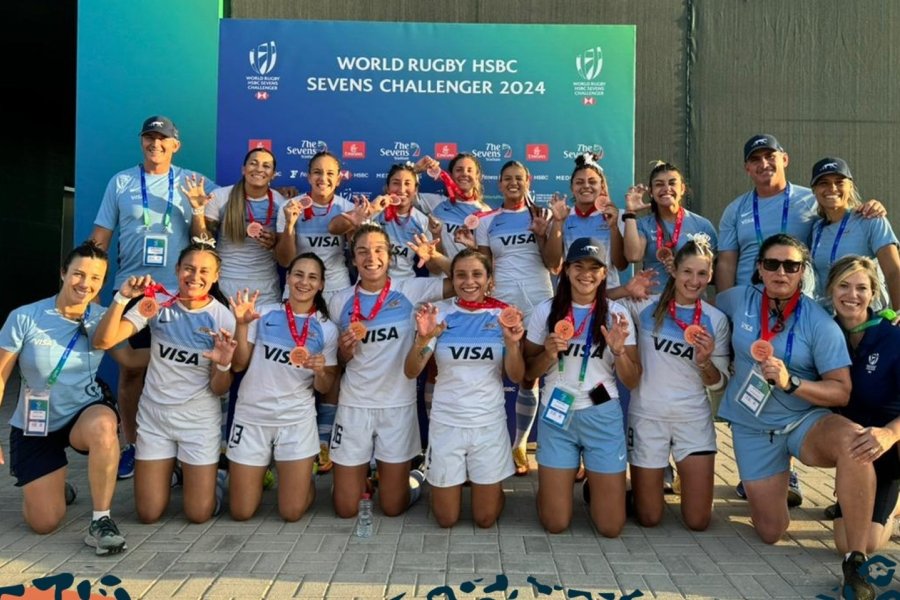 RUGBY FEMENINO: LAS YAGUARETÉS CON “GIME” MATTUS COSECHARON BRONCE EN DUBAI