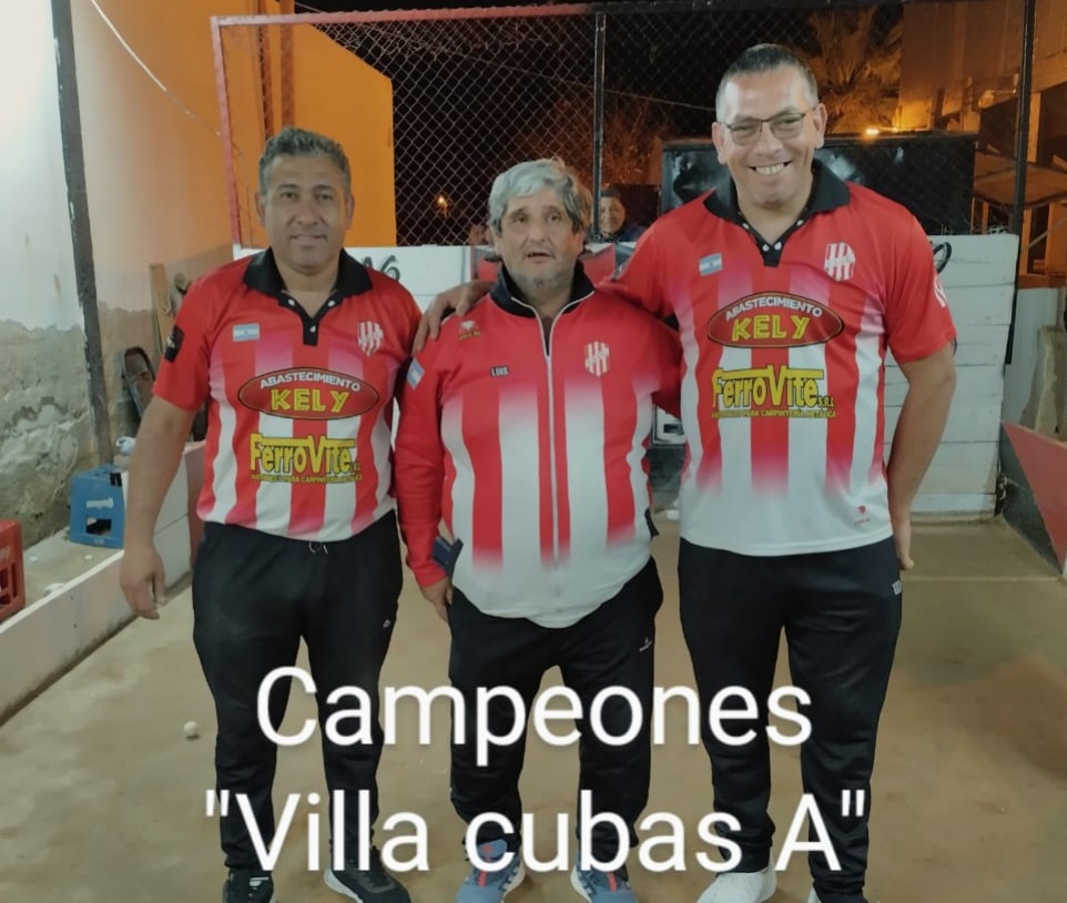BOCHAS: VILLA CUBAS “A” GANÓ EL TORNEO 89° ANIVERSARIO DEL CLUB NEWELL´S OLD BOYS