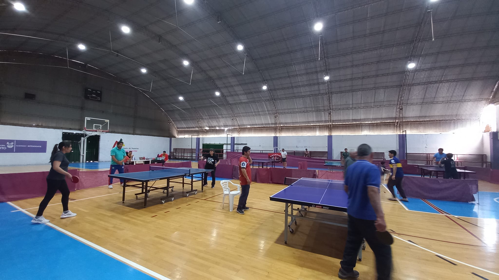 TENIS DE MESA: JUGARON LA SEGUNDA FECHA DEL ANUAL 2024