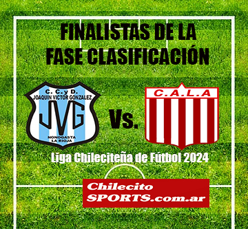 FÚTBOL DE LA LIGA: JOAQUÍN VS. LOS ANDES, LA FINAL DE LA FASE CLASIFICACIÓN