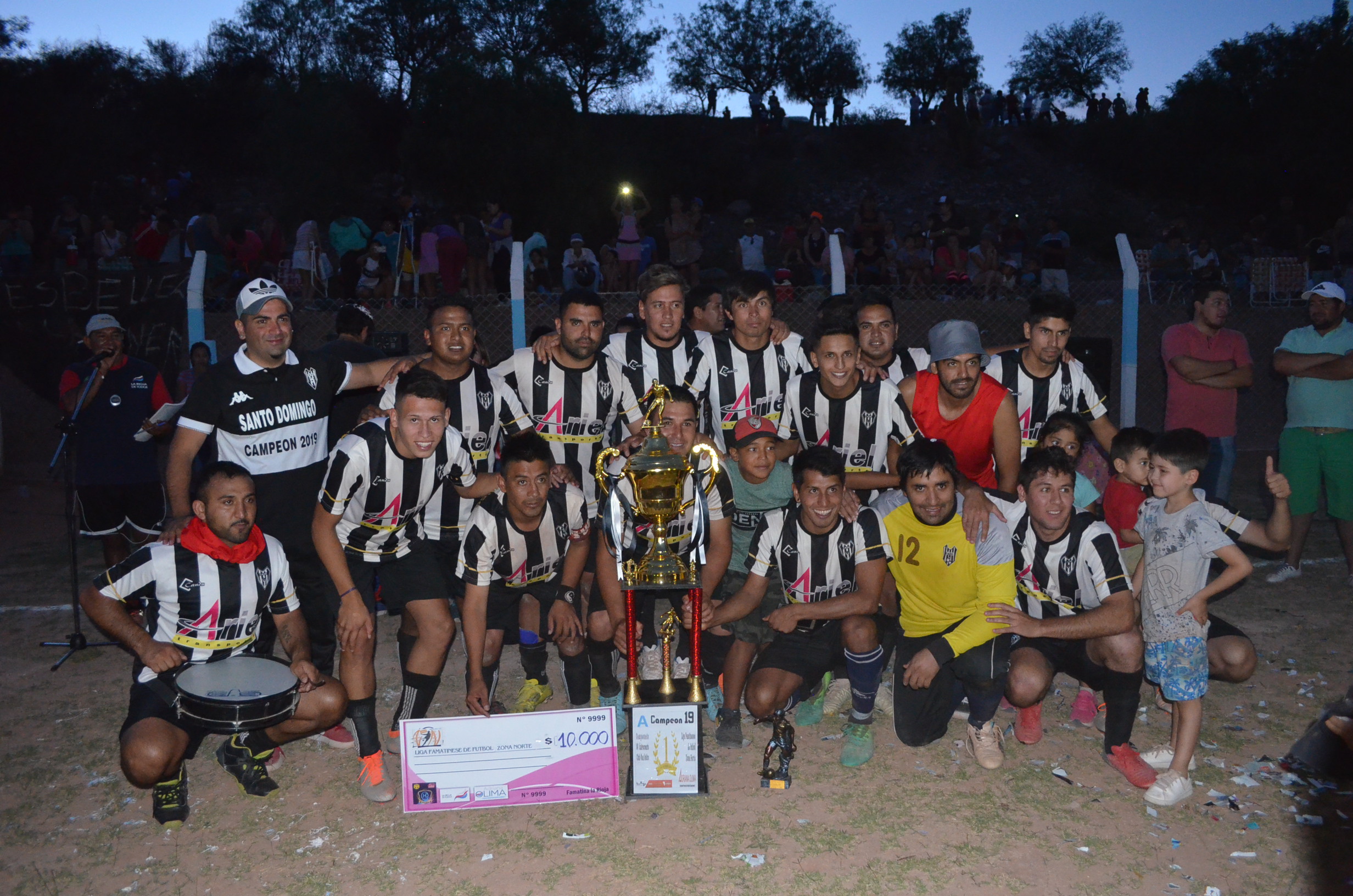 FÚTBOL DEL NORTE FAMATINENSE: SANTO DOMINGO DE PITUIL, GANADOR DE LA FASE REGULAR