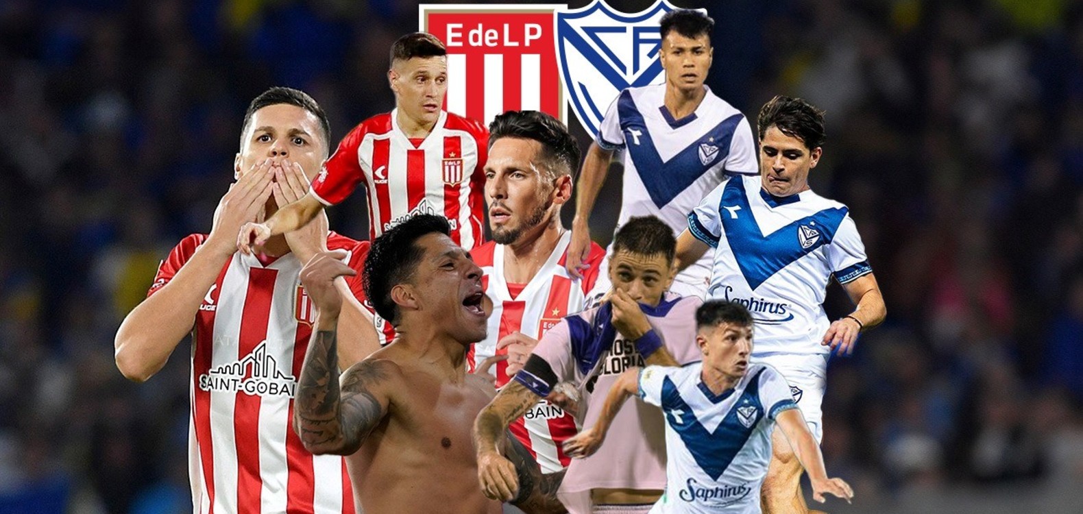 ESTUDIANTES Y VÉLEZ JUEGAN POR EL TROFEO DE CAMPEONES 2024