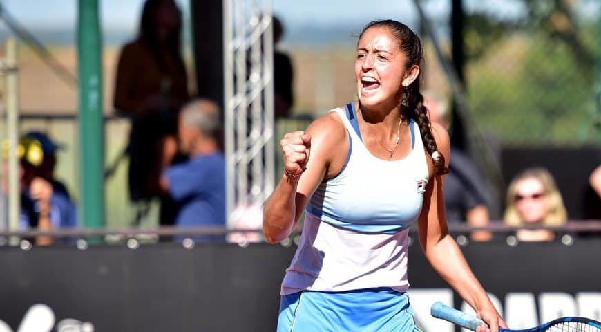 JAZZ ORTENZI GANA Y AVANZA EL WTA 125 DE  BRESCIA