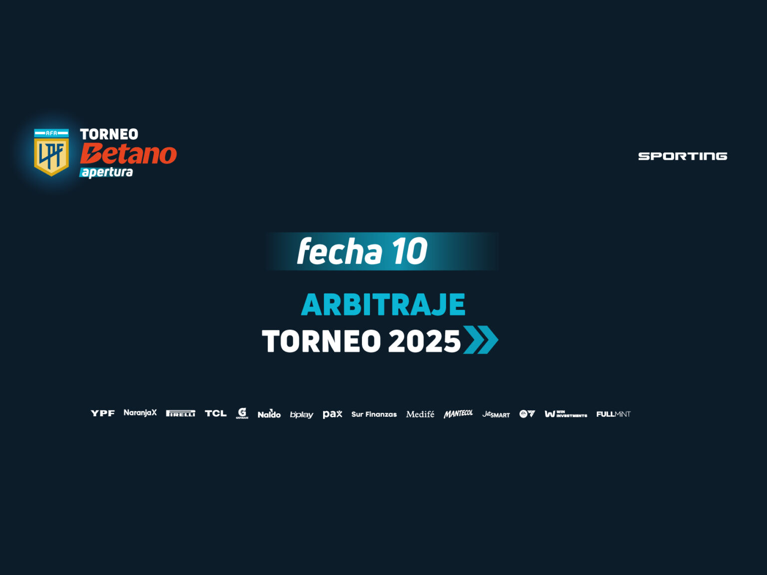 FÚTBOL ARGENTINO: ESTE VIERNES COMIENZA LA 10º FECHA DEL APERTURA