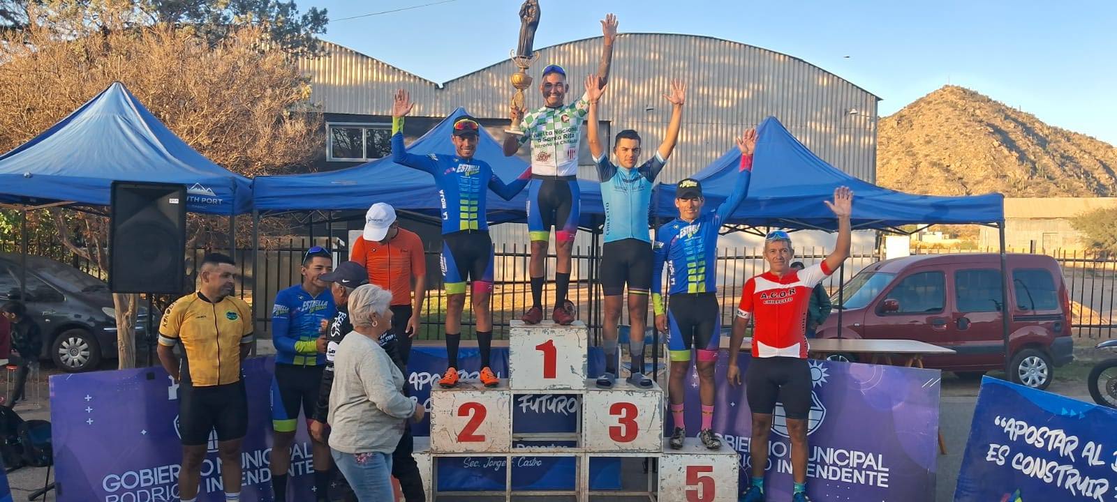 CICLISMO DE RUTA : EL “PACO” LUCERO SE LLEVÓ LA 1º EDICIÓN DE LA VUELTA A SANTA RITA
