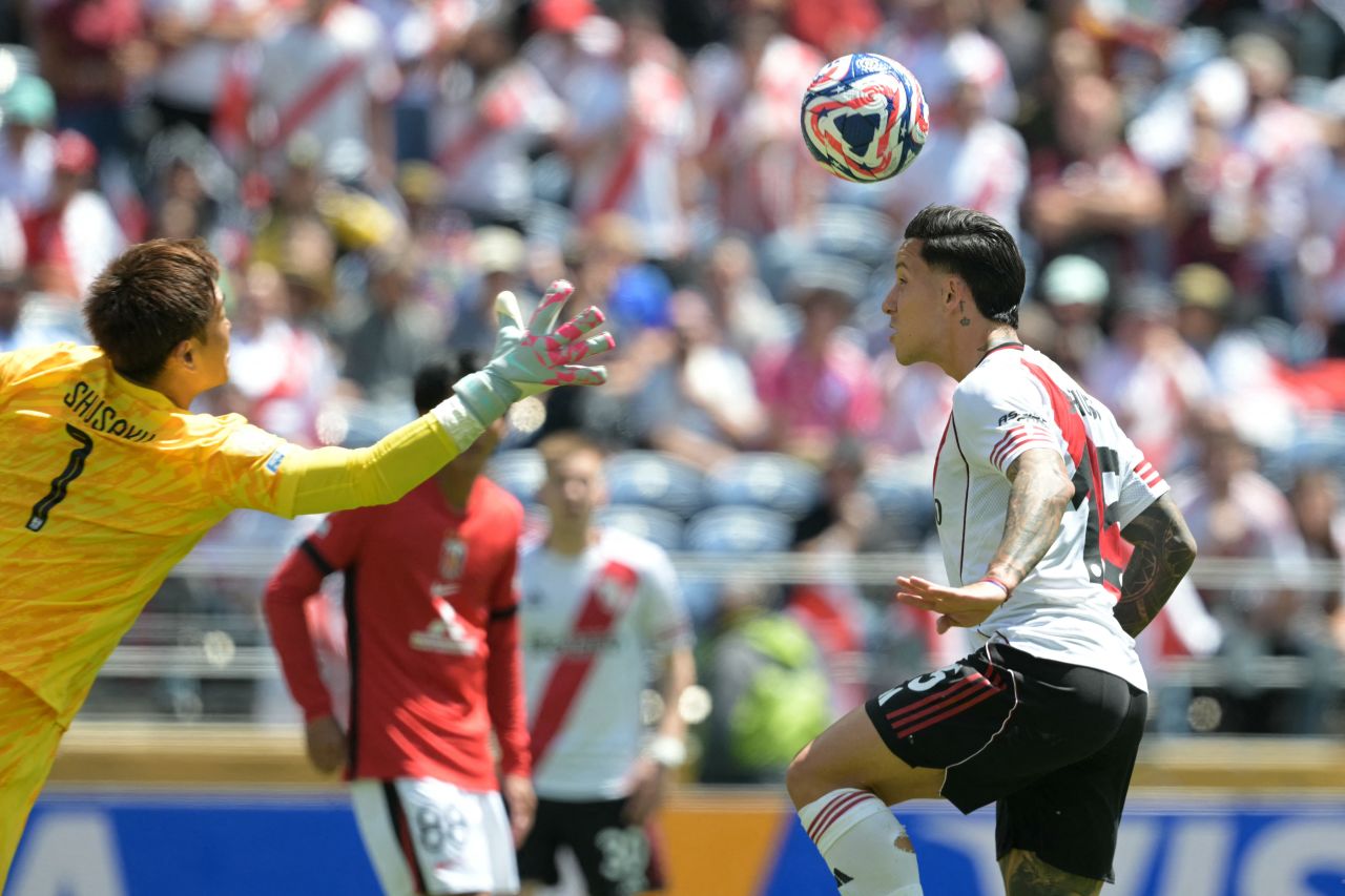 UN RIVER EFECTIVO ANTE EL URAWA, EN EL ESTRENO DEL MUNDIAL DE CLUBES