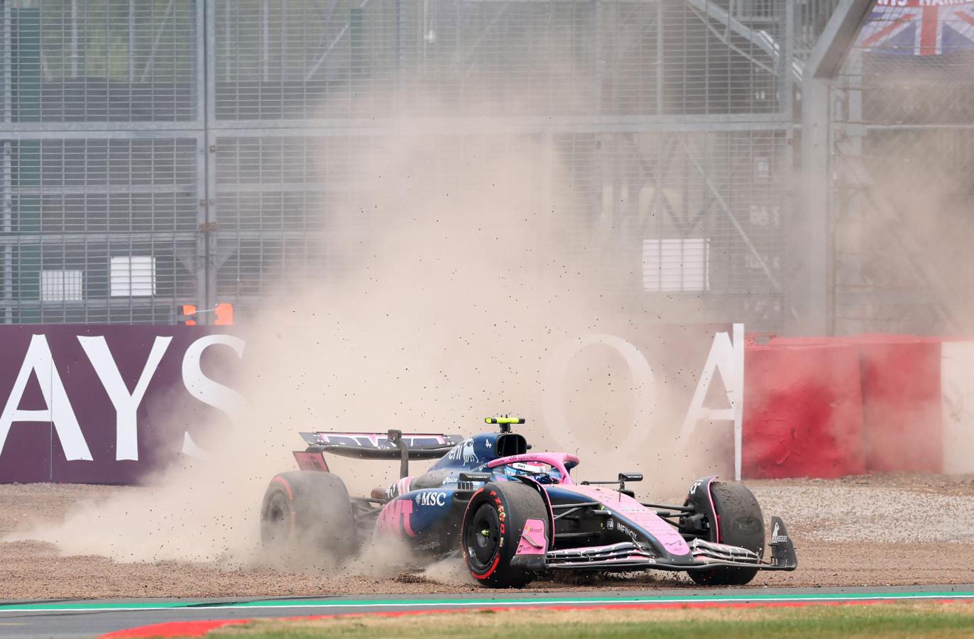 F1 EN SILVERSTONE: COLAPINTO CON DESPISTE Y ABANDONO EN LA QUALY, LARGARÁ ÚLTIMO ESTE DOMINGO