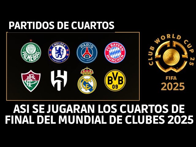 MUNDIAL DE CLUBES: ASÍ SERAN LOS CUARTOS DE FINAL