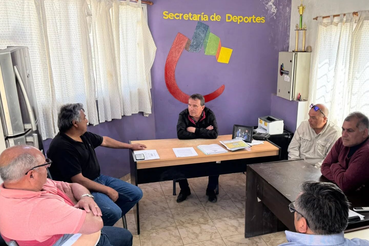 CICLISMO: NUEVAS AUTORIDADES DE ACOR, SE REUNIERON CON EL INTENDENTE BRIZUELA Y DORIA