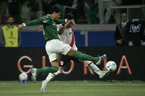 NO HUBO HAZAÑA, RIVER PERDIÓ CON PALMEIRAS 3-1 Y QUEDÓ ELIMINADO DE LA LIBERTADORES