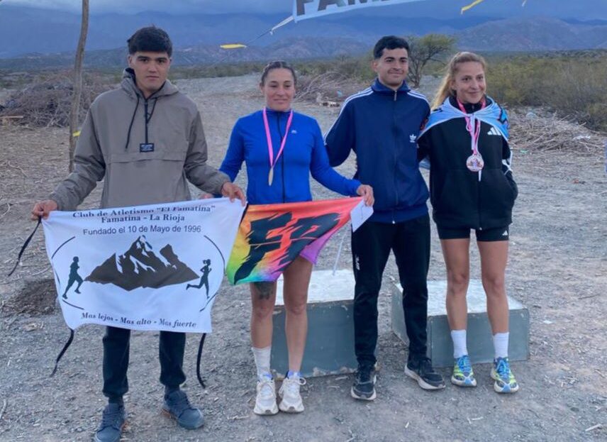 ATLETISMO: LÓPEZ BORDONI, GABY ÁLAMO Y BELÉN DÍAZ, GANADORES EN FAMATINA