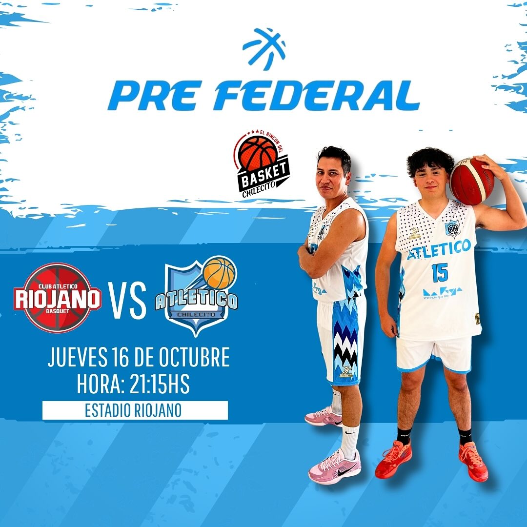 BÁSQUET – PRE FEDERAL: ATLÉTICO JUEGA ESTE JUEVES EN CAPITAL