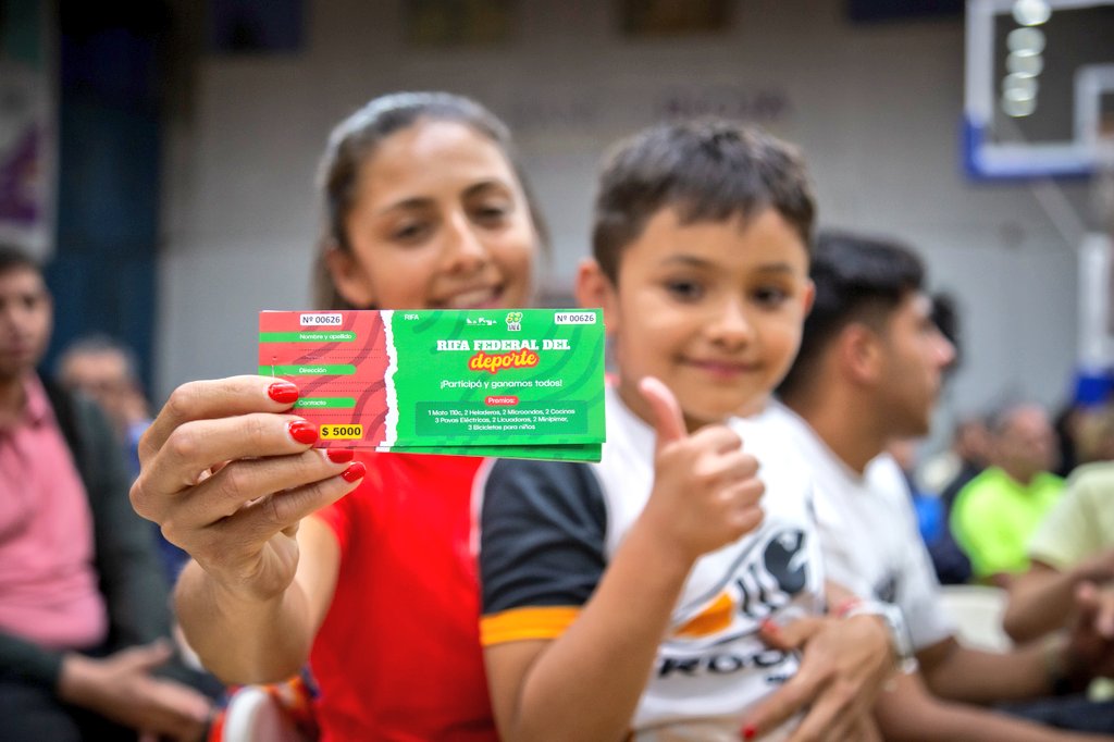 EL GOBIERNO PROVINCIAL LANZÓ LA RIFA PROVINCIAL DEL DEPORTE