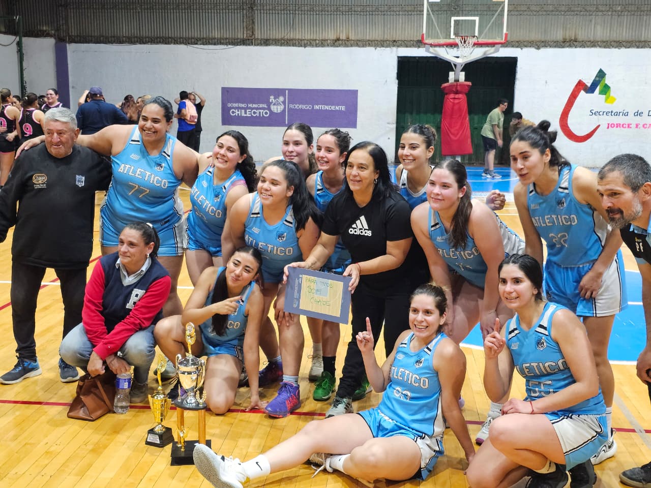 BÁSQUET FEMENINO: ATLÉTICO CHILECITO SE CORONÓ CAMPEÓN