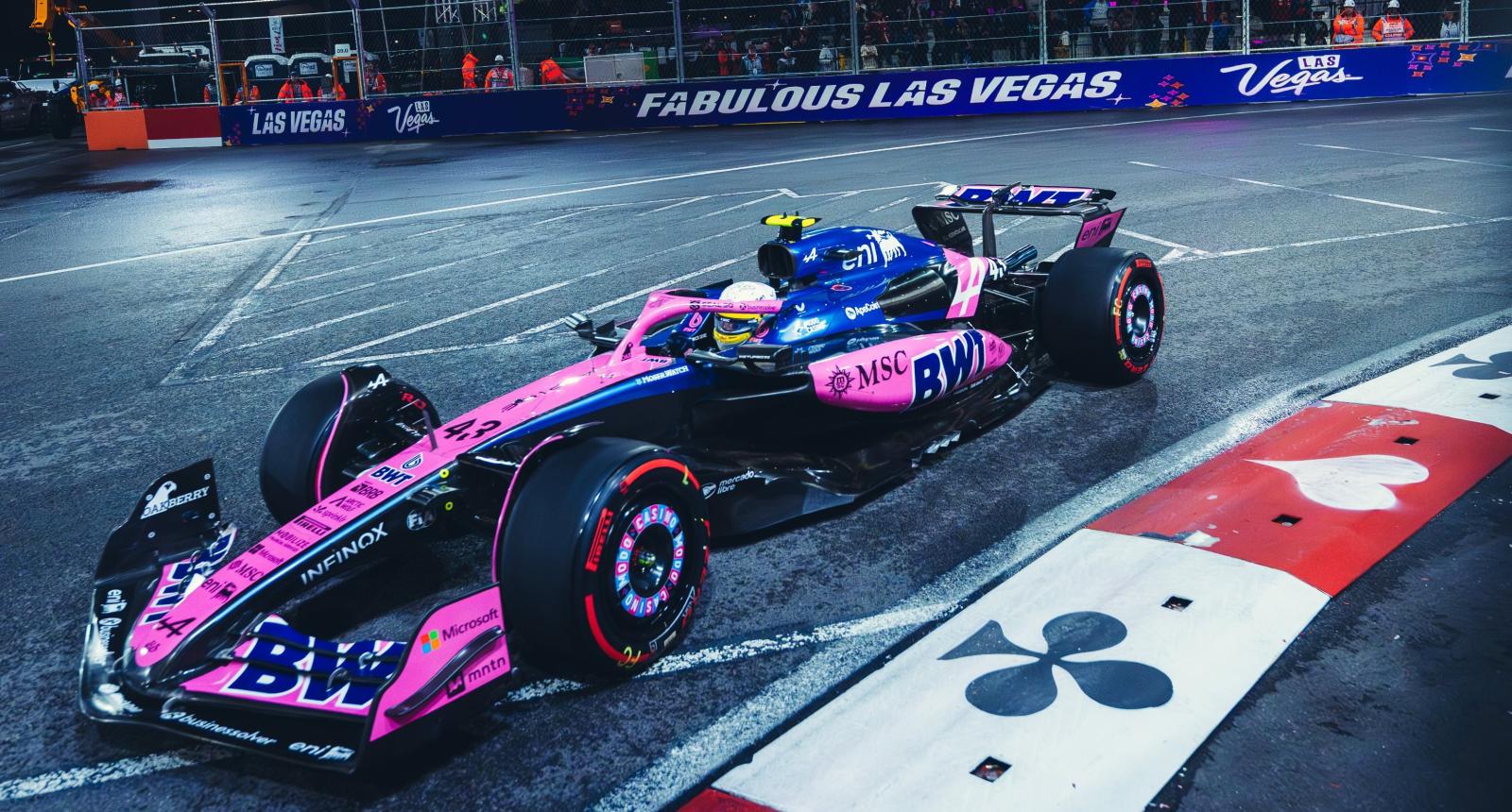 F1: TRAS DOS DESCALIFICACIONES, COLAPINTO TERMINÓ EN EL PUESTO 15º EN LAS VEGAS
