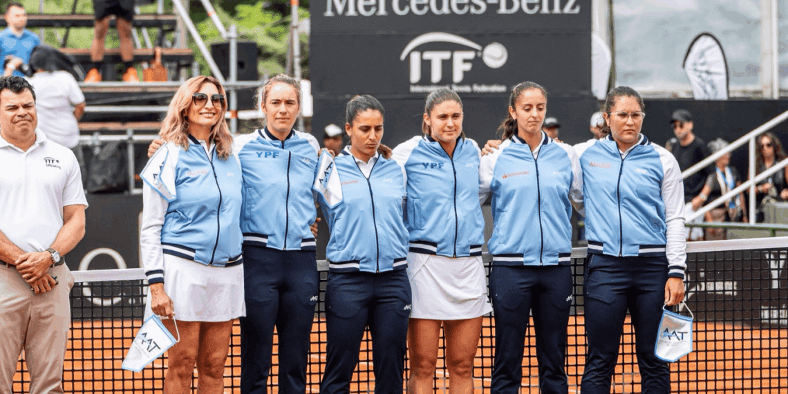 BILLIE JEAN KING CUP: JAZZ ORTENZI GANANDO EN EL DOBLES ARGENTINA DERROTÓ A ESLOVAQUIA Y ESPERA POR SUIZA