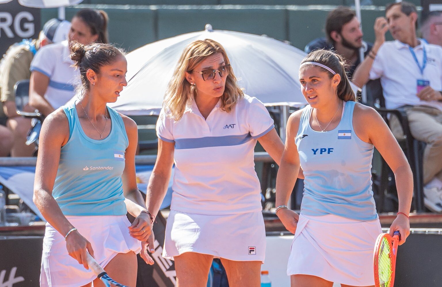 BILLIE JEAN KING CUP: JAZZ ORTENZI Y RIERA NO PUDIERON EL DOBLES Y PERDIERON CON SUIZA