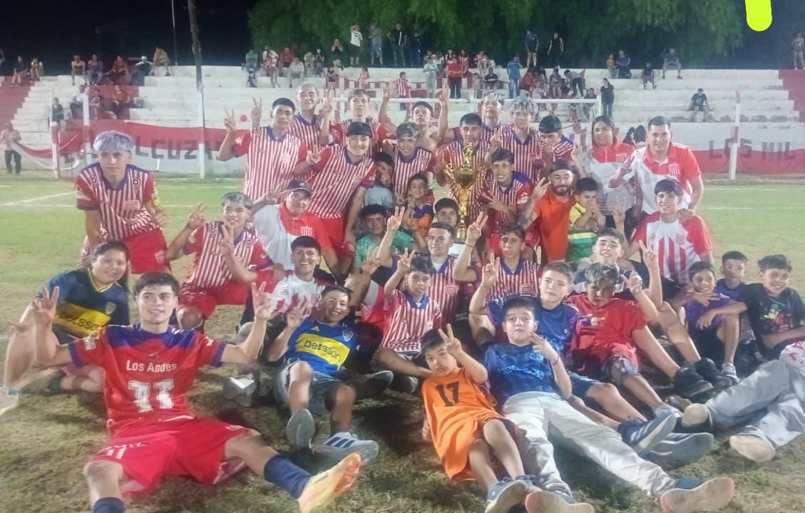 FÚTBOL LIGA: LOS ANDES ES BICAMPEÓN DE QUINTA DIVISIÓN