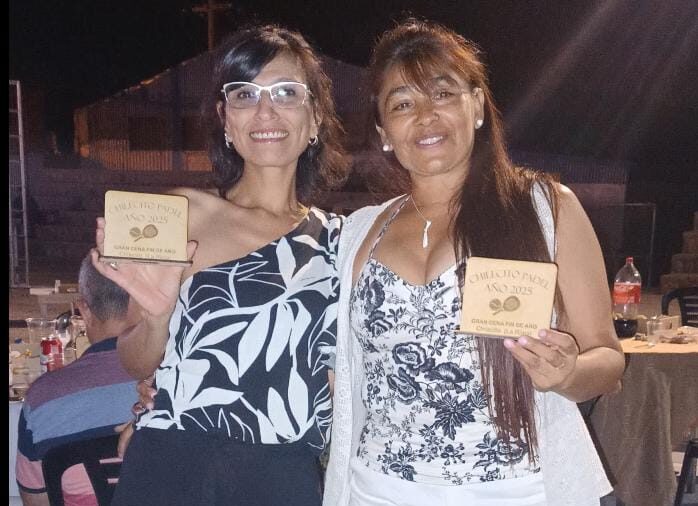 LILI HERRERA – EUGENIA ORTÍZ, DESTACADAS EN LA NOCHE DEL PÁDEL