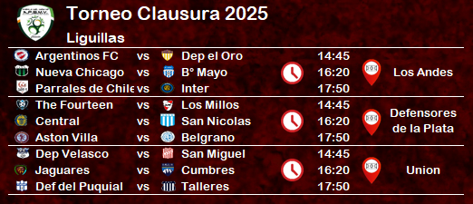 FÚTBOL SENIORS: LAS SEMIS DE LA DIVISIÓN “A”,  SE JUEGAN EN LOS ANDES Y DEFENSORES