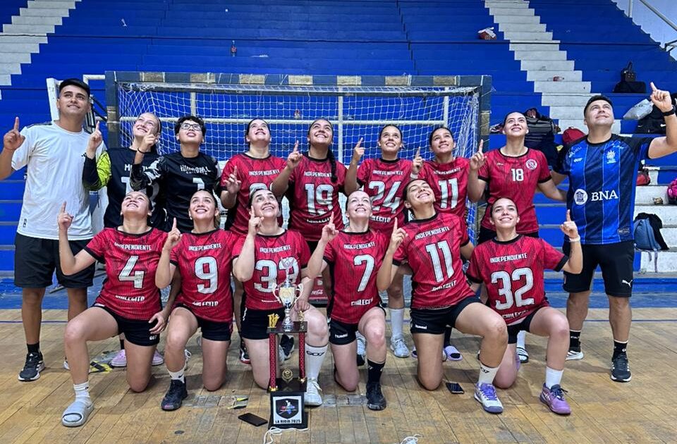 HANDBALL FEMENINO: EL ROJO LOGRÓ EL BICAMPEONATO PROVINCIAL 2025