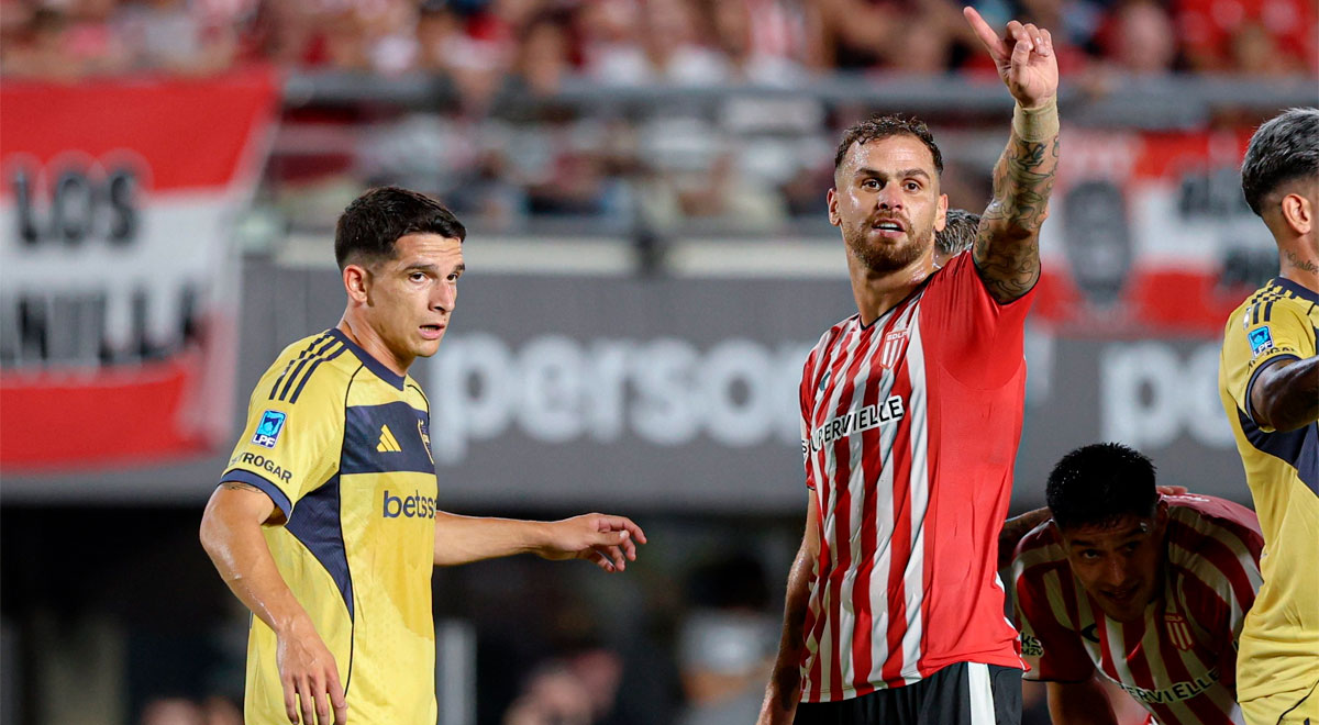 ESTUDIANTES FUE MÁS QUE BOCA, Y FESTEJÓ EN LA PLATA