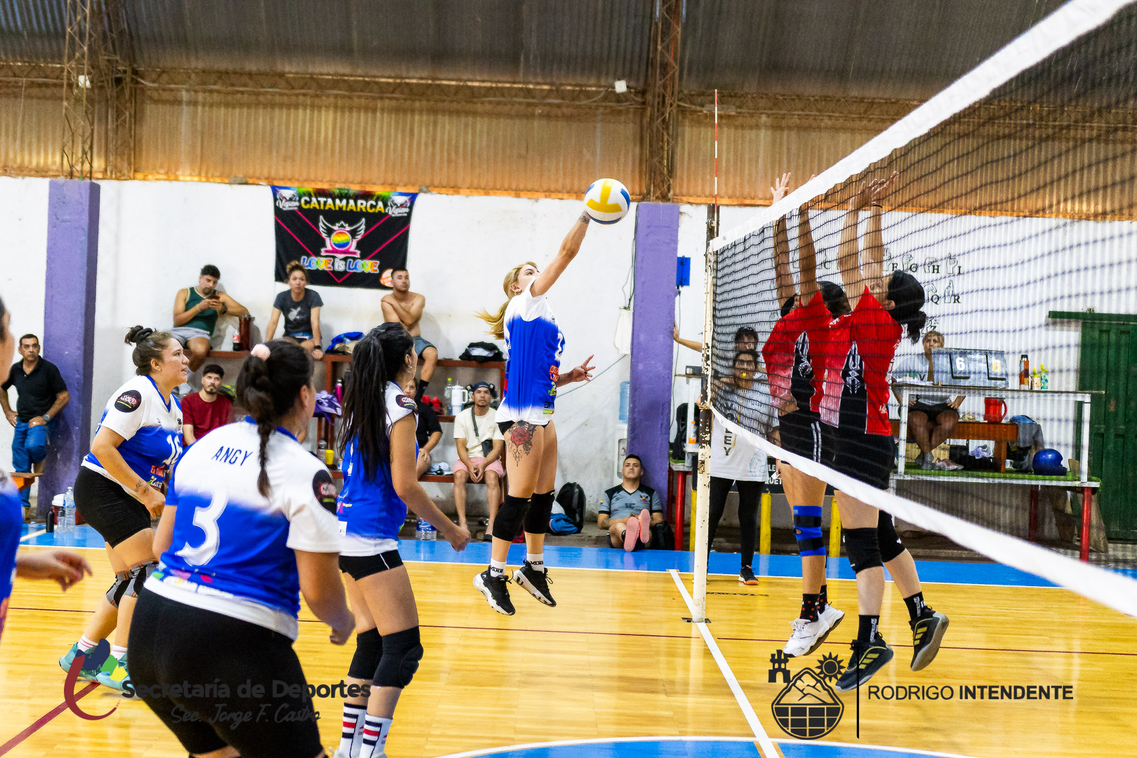 VOLEIBOL: TIRO DE CATAMARCA EN CABALLEROS, Y RIVER DE LA RIOJA EN DAMAS, LOS CAMPEONES DE LA COPA ANIVERSARIO DE CHILECITO