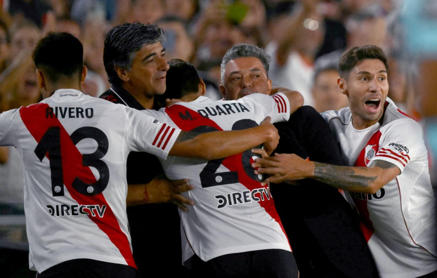EN LA DESPEDIDA DE GALLARDO, RIVER DERROTÓ A BÁNFIELD