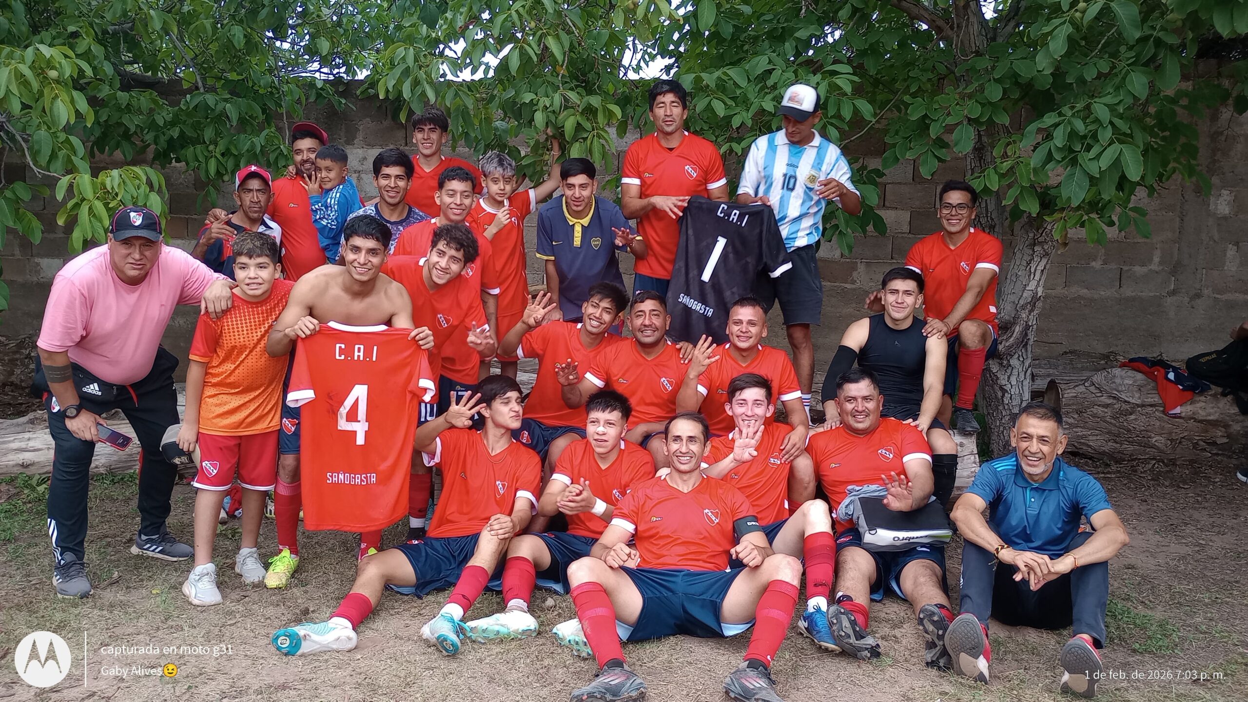 FÚTBOL DE SAÑOGASTA: EL “ROJO” DE CHUCUMA DEJÓ SIN INVICTO A CHACA, Y TAMBIÉN ES PUNTERO