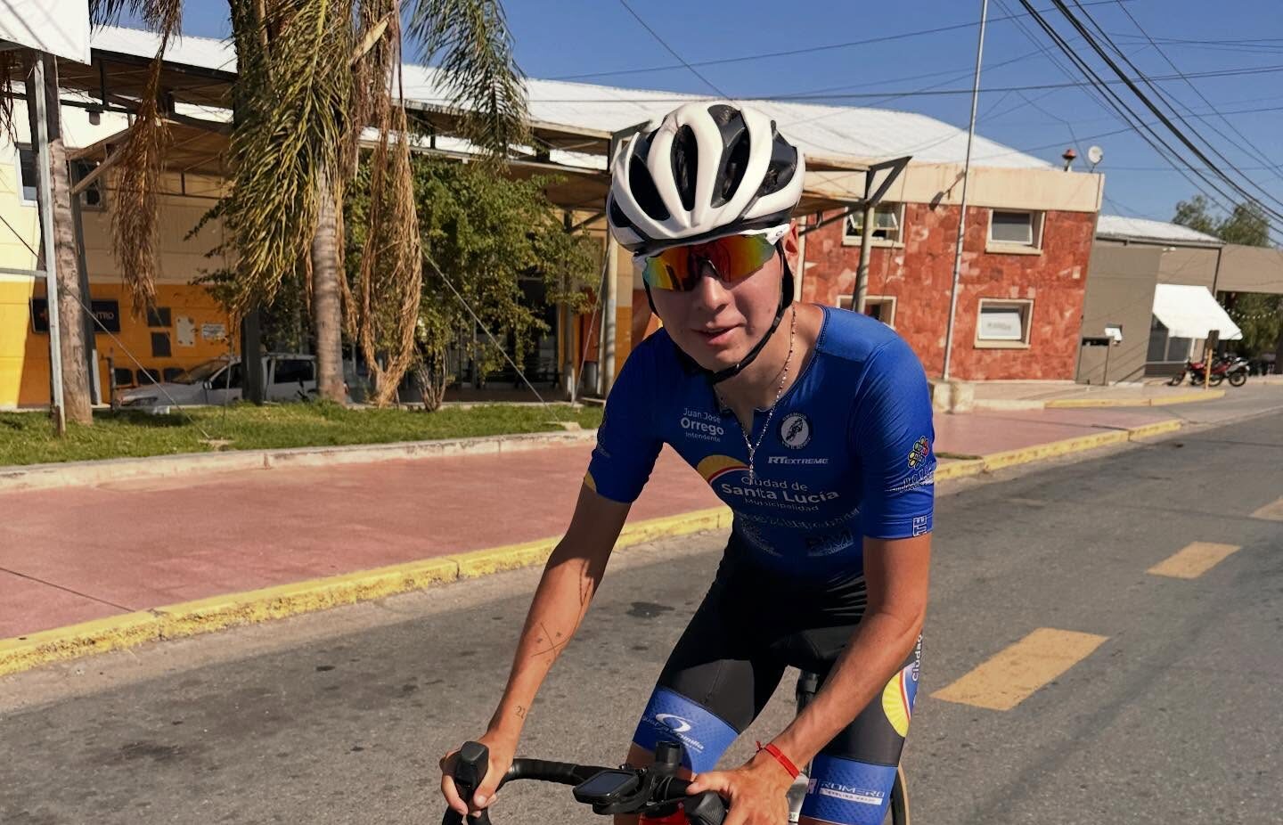 CICLISMO: AGUSTÍN TARIFA, EL GANADOR EN SAÑOGASTA