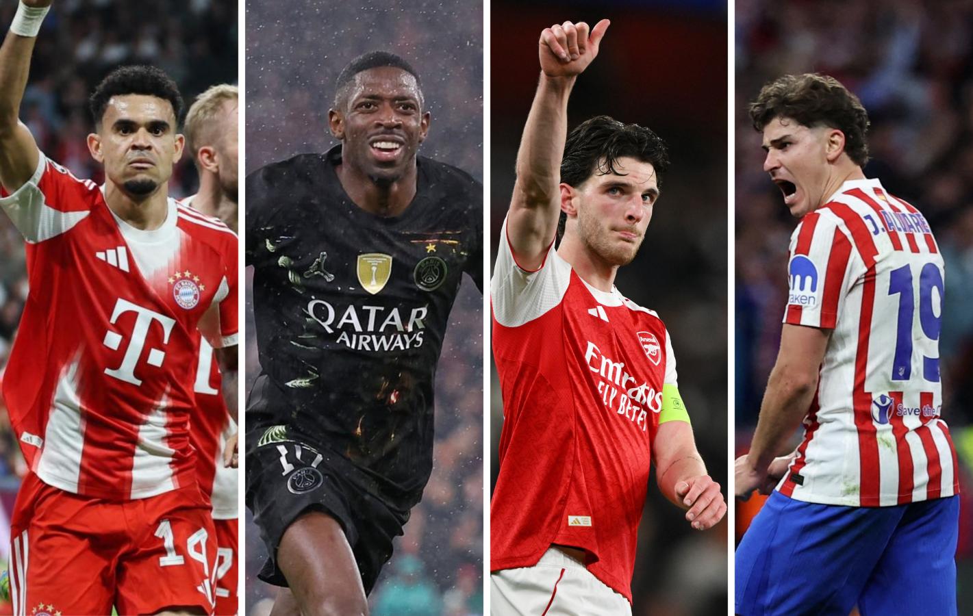 CHAMPIONS LEGUE: SIN REAL MADRID, CRUCES DEFINIDOS EN  SEMIFINALES