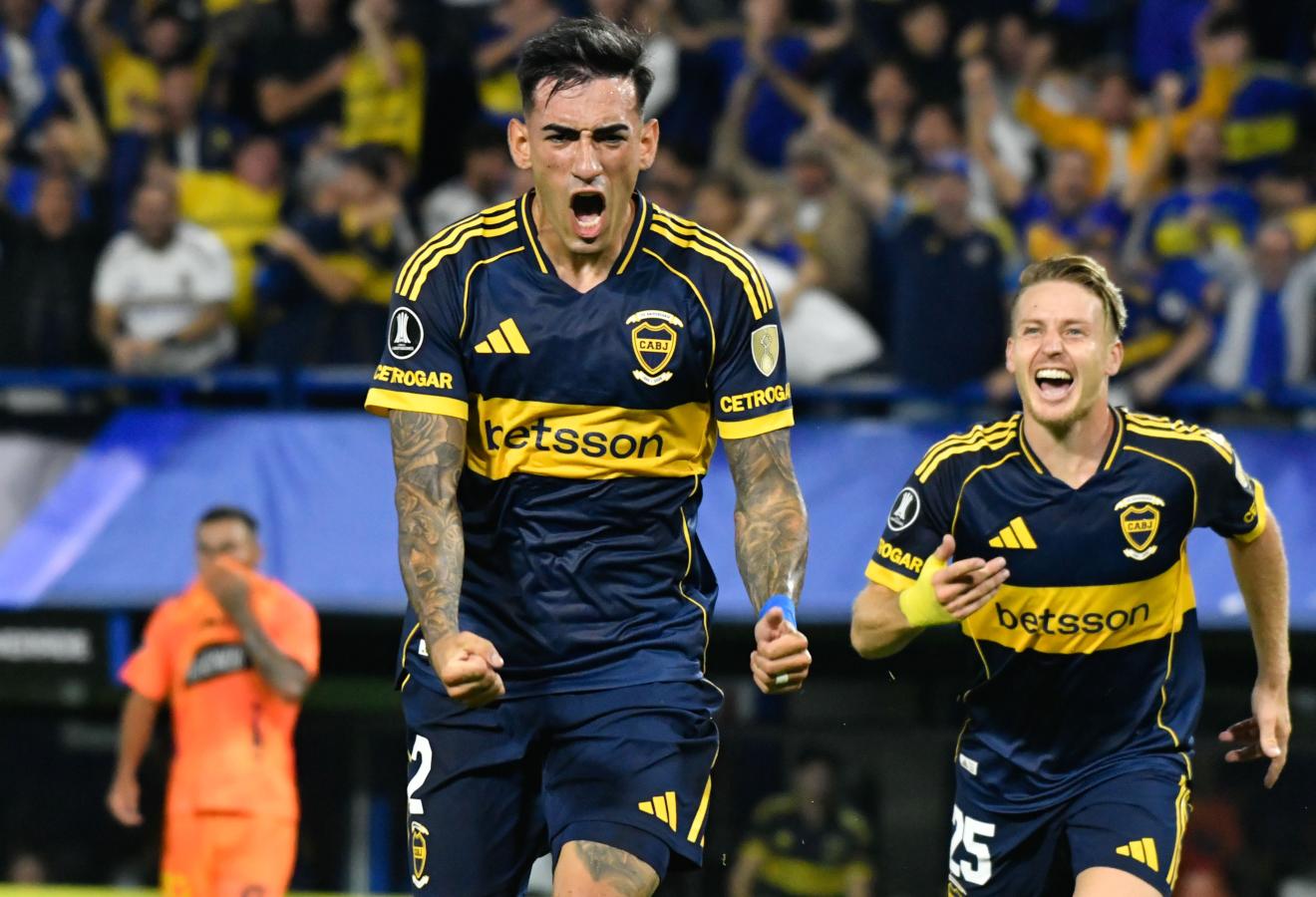 BOCA GOLEÓ A BARCELONA DE ECUADOR Y MANDA EN LA LIBERTADORES
