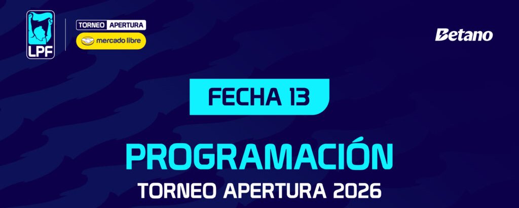 CON LA FECHA 13 VUELVE EL APERTURA 2026 DE ARGENTINA