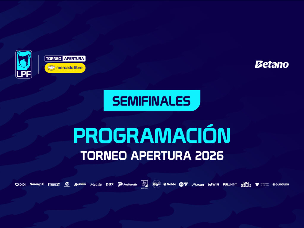 ASÍ VAN LAS SEMIFINALES DEL APERTURA ARGENTINO