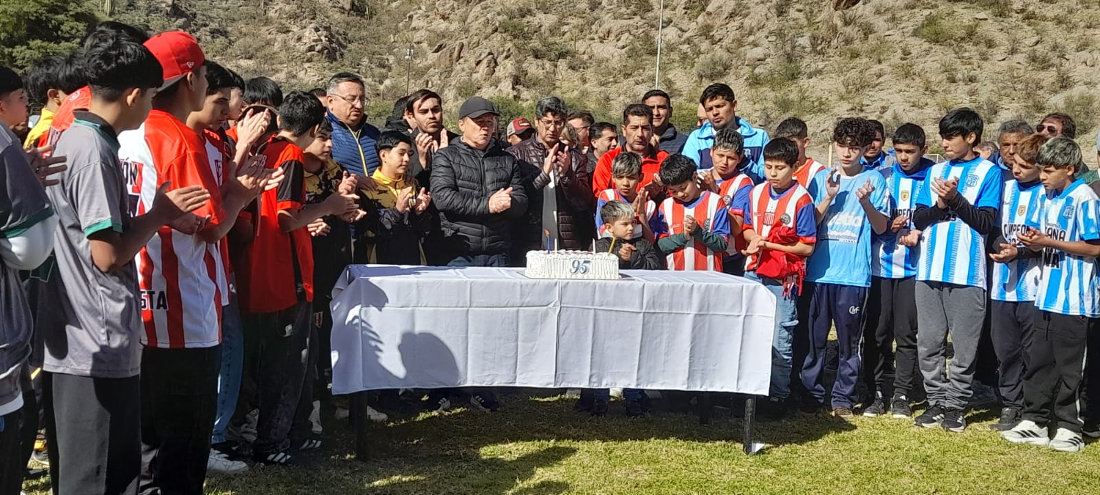 ACTO INAUGURAL DEL CAMPEONATO Y POR EL 95º ANIVERSARIO DE LA LIGA CHILECITEÑA DE FÚTBOL