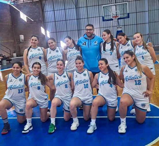 BÁSQUET FEMENINO: ATLÉTICO CERRÓ LA PRIMERA RUEDA CON PUNTAJE PERFECTO