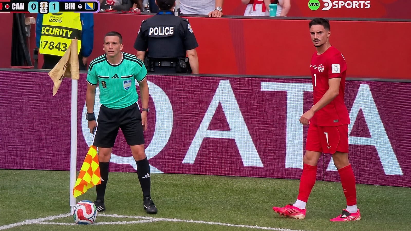MUNDIAL 2026: EN CANADÁ, GABRIEL CHADE SE ESTRENÓ EN LA COPA DEL MUNDO