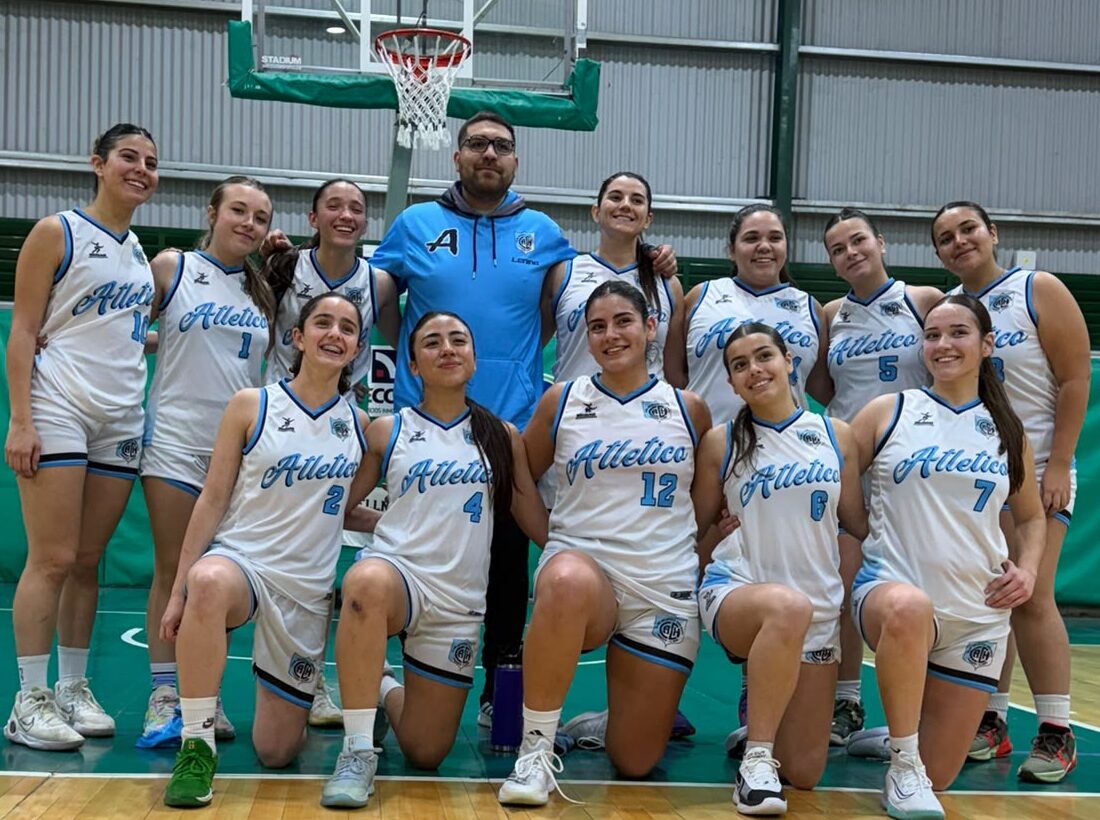 BÁSQUET FEMENINO: ATLÉTICO LOGRÓ UN “DOBLE” TRIUNFO PARA SEGUIR INVICTAS EN EL PROVINCIAL DE CLUBES