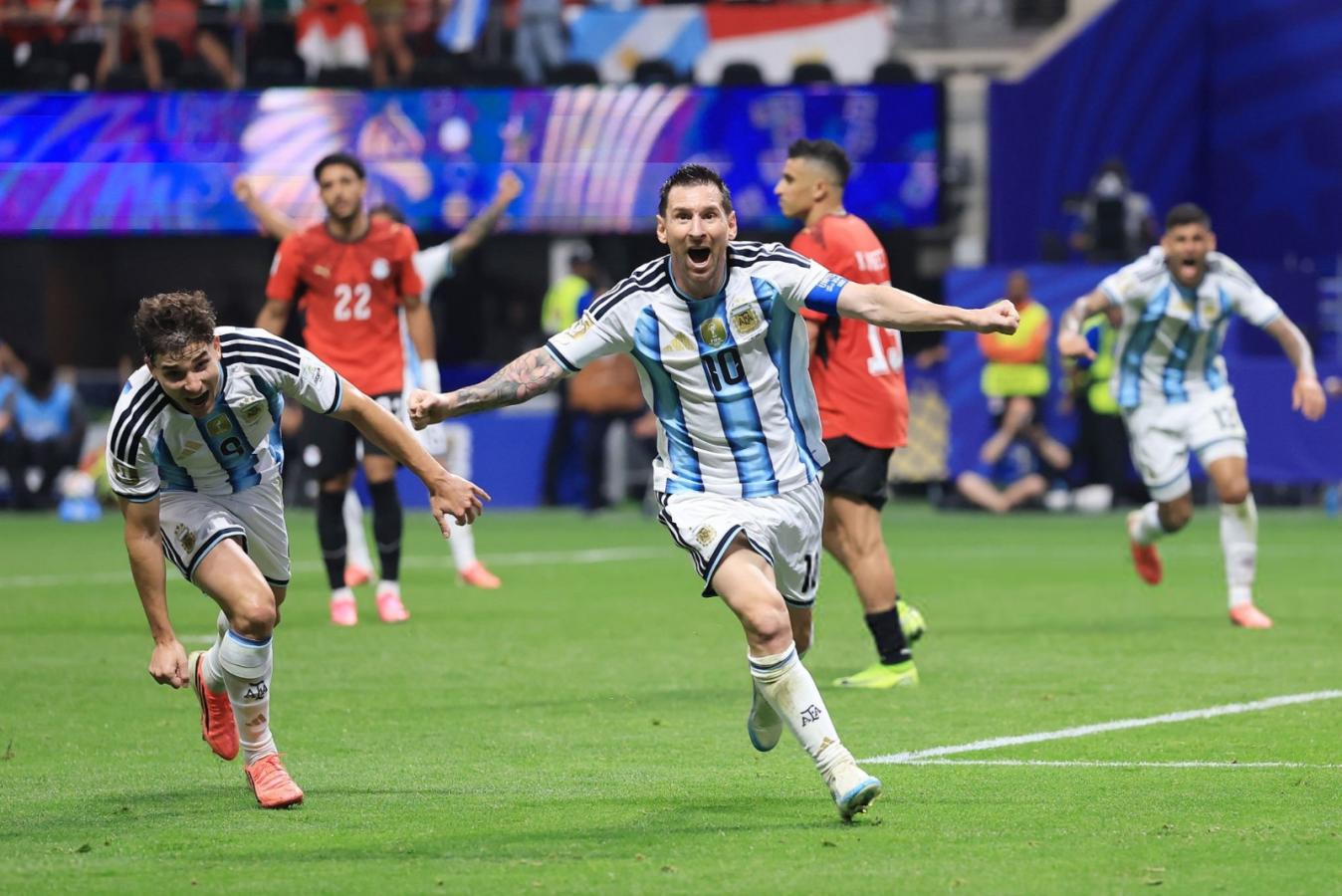 DRAMÁTICA ROMONTADA ARGENTINA ANTE EGIPTO, PARA METERSE EN CUARTOS DE FINAL