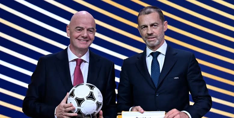 UEFA AMENAZÓ CON UN “BOICOT” A LA FIFA, SI INFANTINO SIGUE CON EL PLAN DE PRIVATIZAR