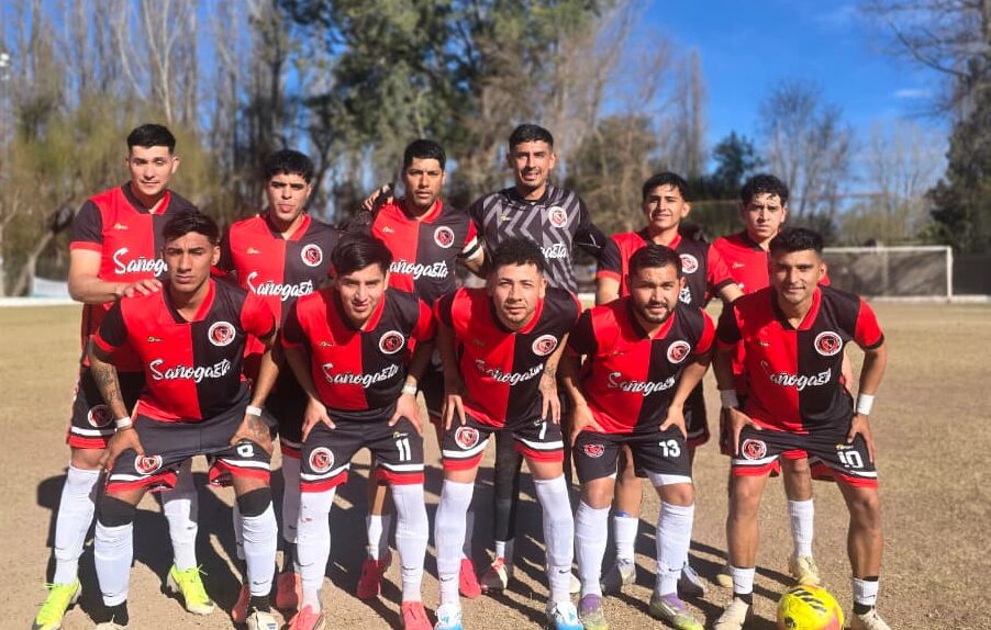 FÚTBOL – 13º FECHA: EL ROJINEGRO DE SAÑOGASTA APLASTÓ A LOS CHUYOS