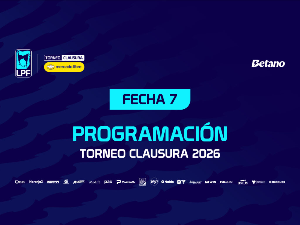 FÚTBOL DE AFA: ESTE SÁBADO SIGUE LA 7° FECHA DEL CLAUSURA
