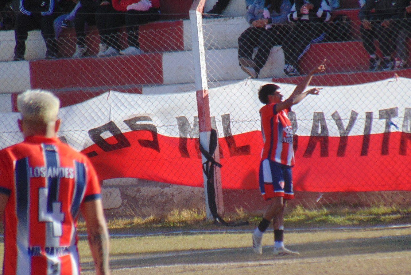 FÚTBOL LIGA – 13º FECHA: CON LO JUSTO, LOS ANDES VOLVIÓ AL TRIUNFO