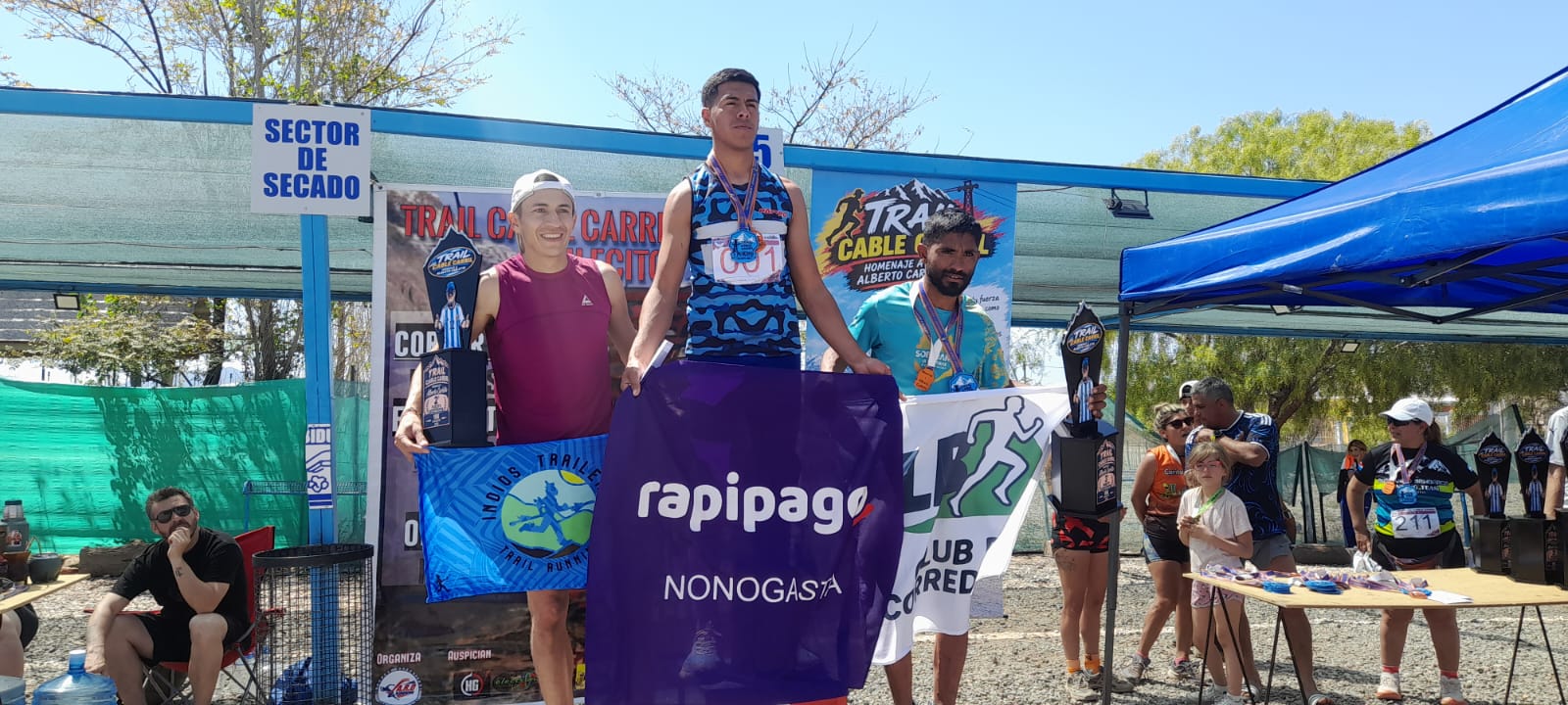 EL “PATRO” LAZO ES TRICAMPEÓN DEL TRAIL CABLE CARRIL