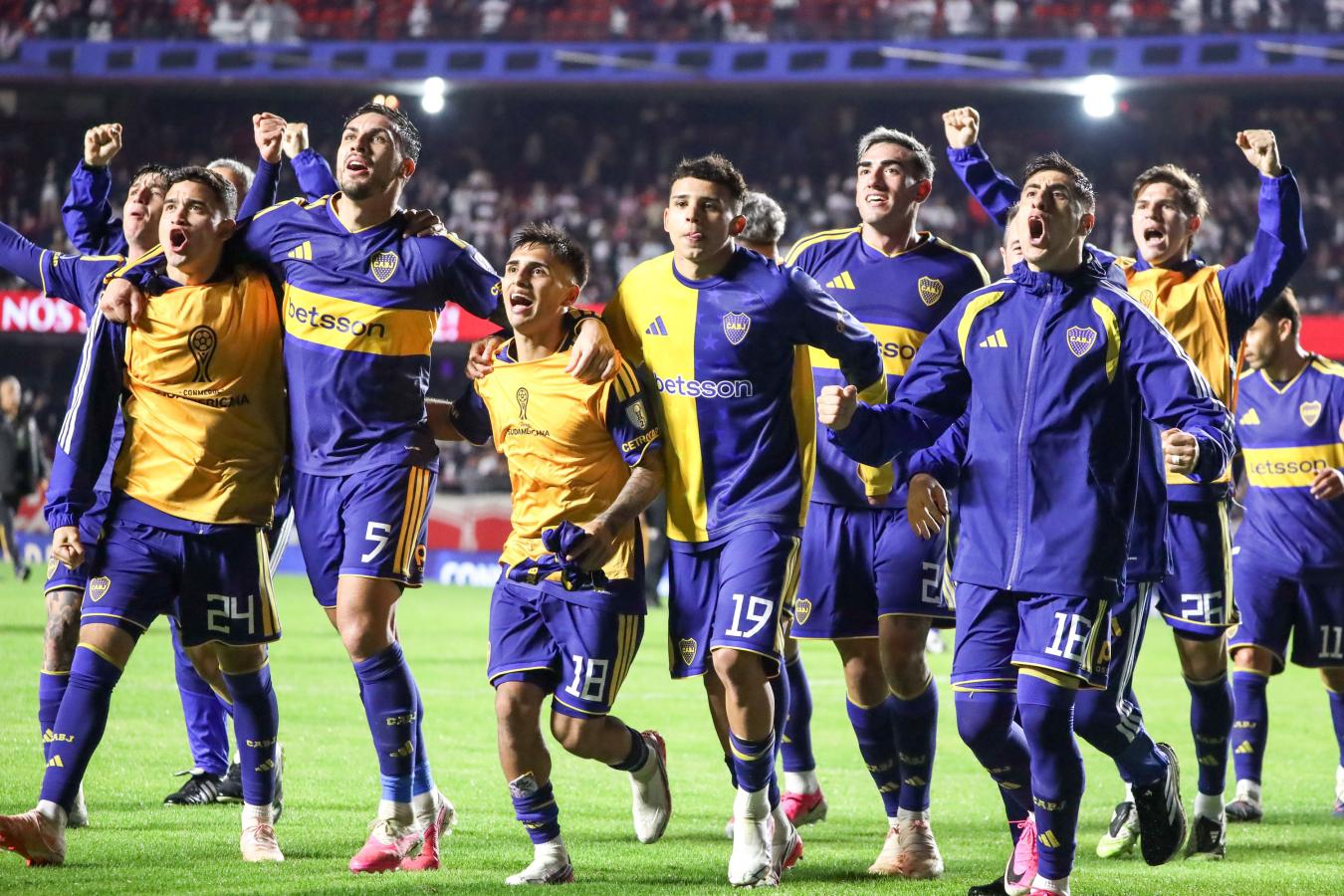 BOCA AGUANTÓ EN BRASIL Y CLASIFICÓ A SEMIFINALES DE LA SUDAMERICANO