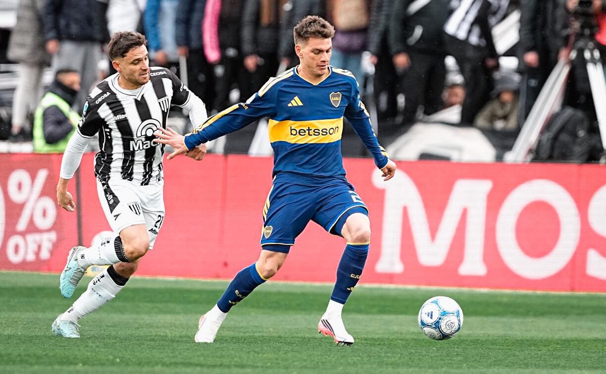 LAMENTO DE BOCA, EL LOBO MENDOCINO SE LO EMPATÓ EN EL DESCUENTO