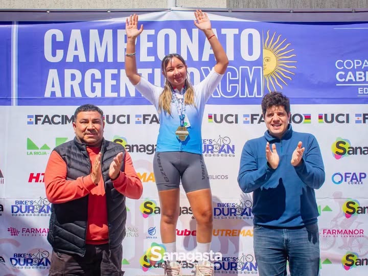 MOUNTAIN BIKE: LARISSA PAEZ FIGUEREDO SE CORONÓ CAMPEONA ARGENTINA EN SANAGASTA